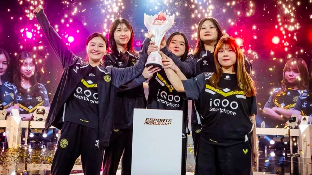 Tim Vitality Putri Harumkan Nama Indonesia di Esport World Cup 2025